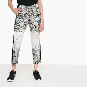 Vintage  Roberto Cavalli White Leopard Capri Pants Trousers  Women's Size Large